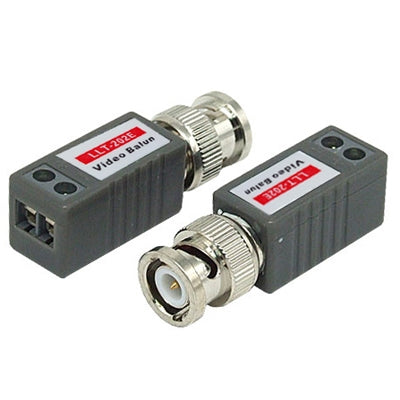2 PCS 1 Channel Passive Video Balun UTP BNC Cat5 Transceiver, X202E 2 PCS 1 Channel Passive Video Balun UTP BNC Cat5 Transceiver, X202E